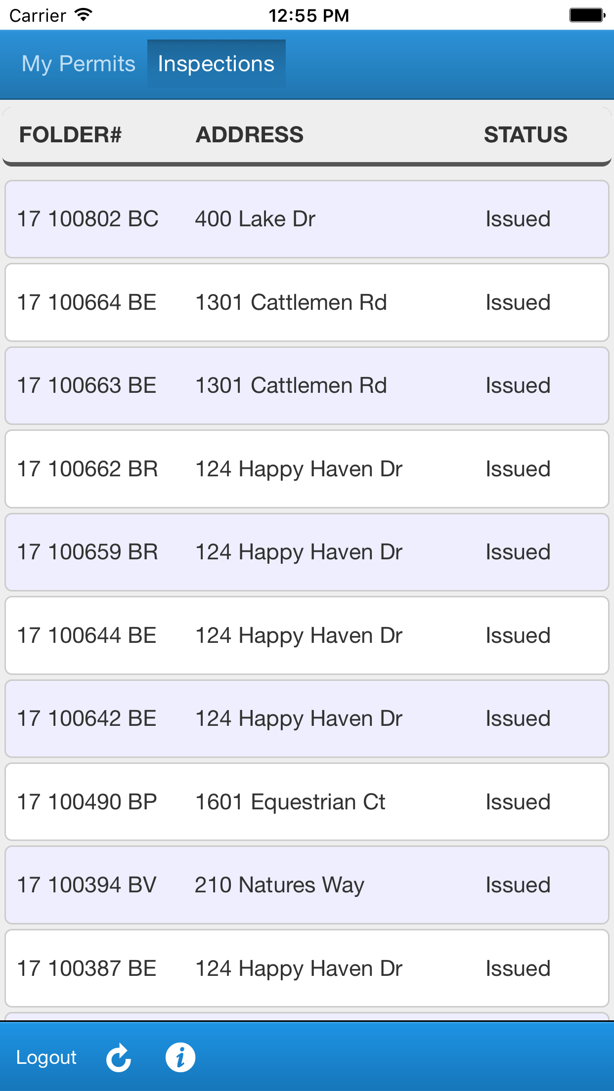 Sarasota County Contractor App screenshot 3