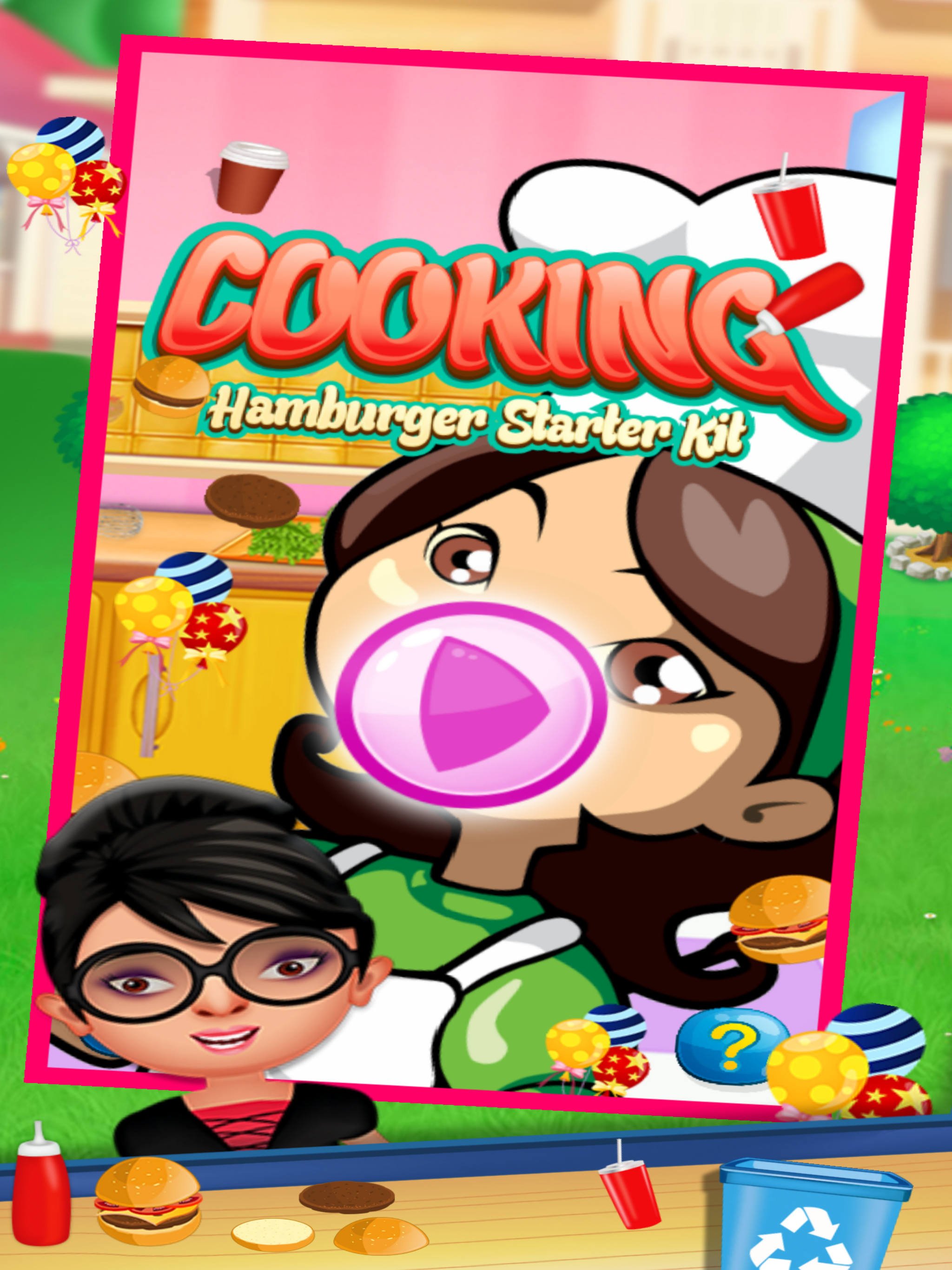 Cooking Hamburger Starter Kit