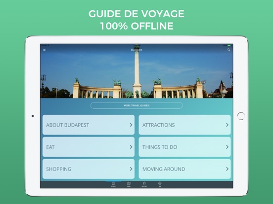 Screenshot #4 pour Budapest Guide Voyage avec Offline Maps