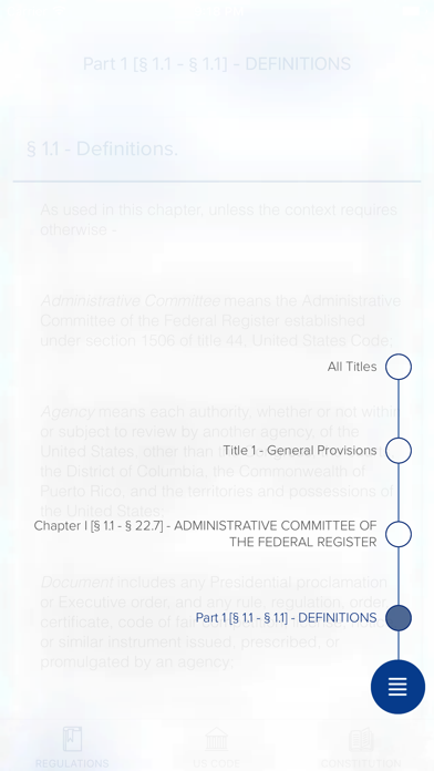 How to cancel & delete GovRegs: US Constitution, laws, & regulations from iphone & ipad 3