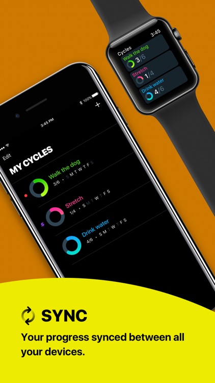 Cycles - Daily habit creator screenshot-3