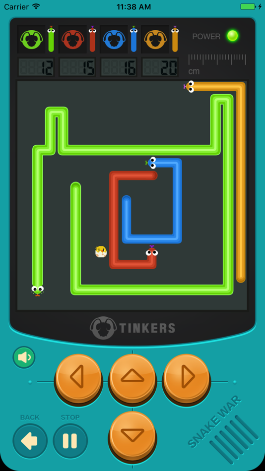 #2. Beat Snakes-The hardest mini game (iOS) 由: TianJin Tinkers Computer information Technology Co.,Ltd