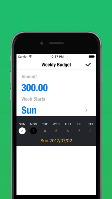 My Weekly Budget Planner - Money & Expense Tracker Screenshot