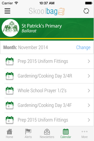 St Patrick's Primary Ballarat - Skoolbag screenshot 4