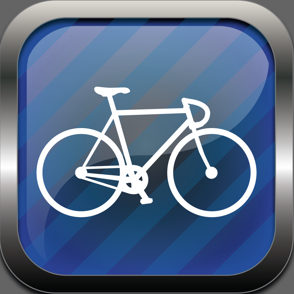 Bike Ride Tracker - GPS Bicycle Computer App Icon