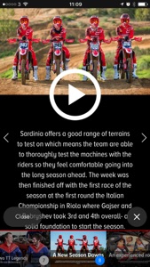 Honda Racing Magazine screenshot #5 for iPhone