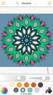 mandala libro de colorear iphone capturas de pantalla 2