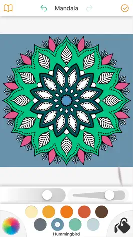 Game screenshot Mandala Coloring Book 4 Adults apk