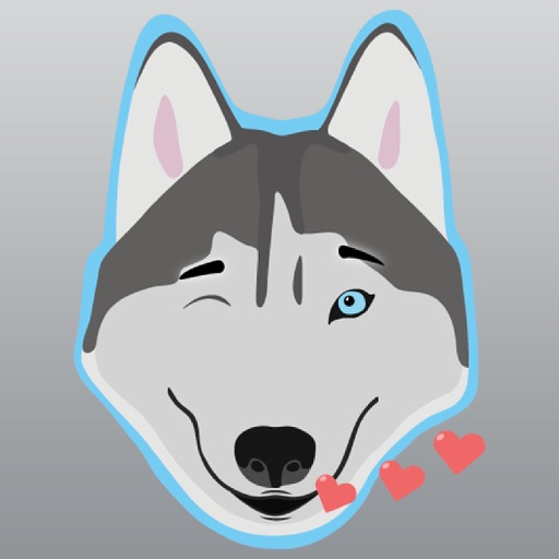 Husky Animated Stickers, Emojis, and Emotes icon