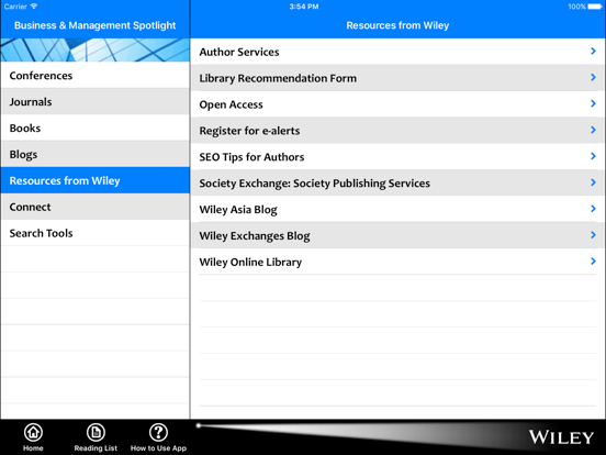 Business & Management Spotlight iPad screenshot