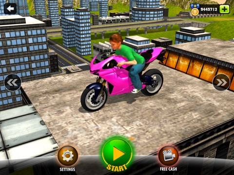 Kids MotorBike Stunt Rider - Rooftop Motorcycle 3Dのおすすめ画像2