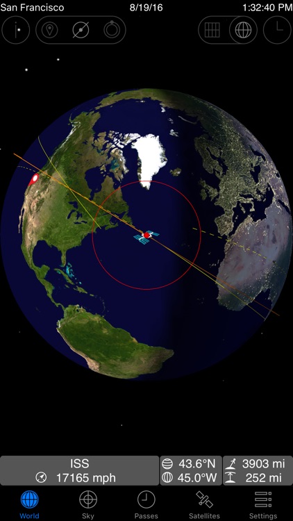GoISSWatch ISS Tracking screenshot-0