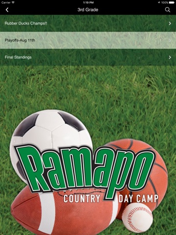 Ramapo Camp Sports League screenshot 2