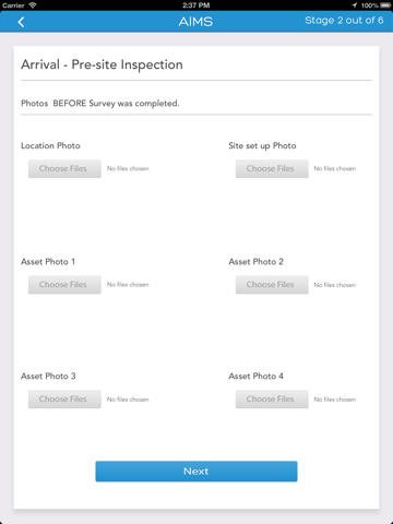 Ancillary Inspections App screenshot 4