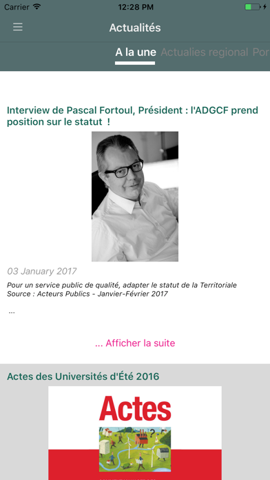 ADGCF Grand Est app screenshot