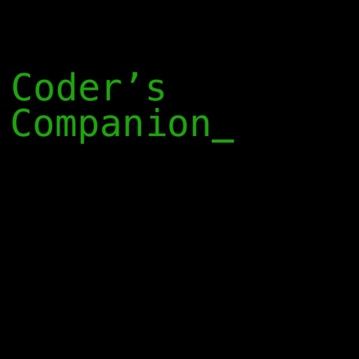 Coder's Companion_ iOS App