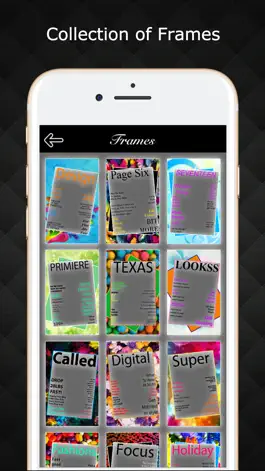 Game screenshot Magazine Cover Photo Frame hack