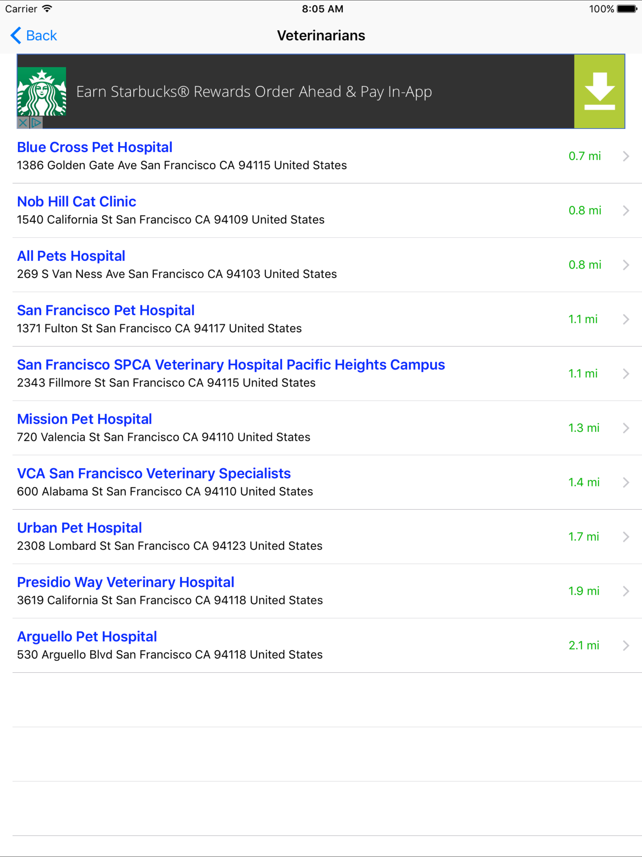 Pet Care Services Finder