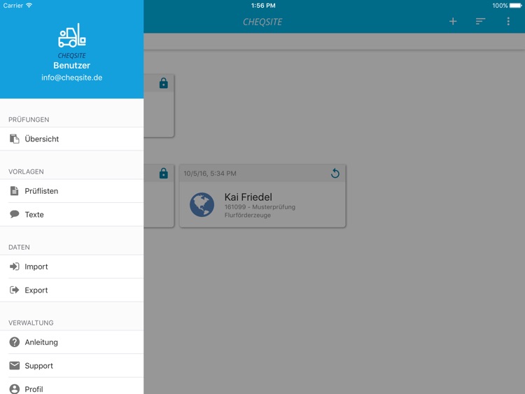 Gabelstapler und Flurförderzeuge - Prüfung ArbSchG screenshot-4
