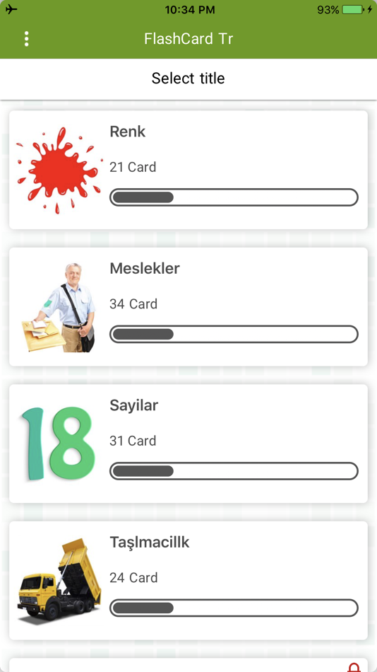#2. Turkish Flashcard for Learning (iOS) 由: ARS NETWORK (M) SDN BHD