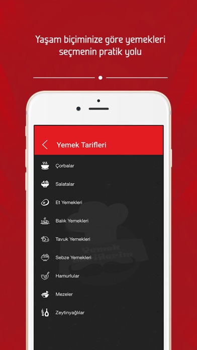 Screenshot #2 pour Yemek Tariflerim