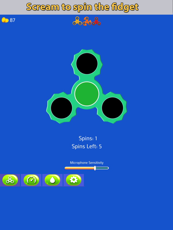 Fidget Spinner - Scream Toy Blitz