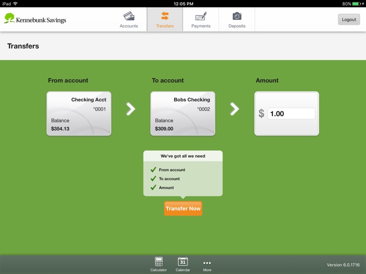 Kennebunk Savings Mobile for iPad screenshot-3