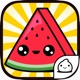 Watermelon Evolution Food Clicker app icon - Games app for iPhone