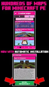 Maps for Minecraft : Pocket Edition screenshot #3 for iPhone