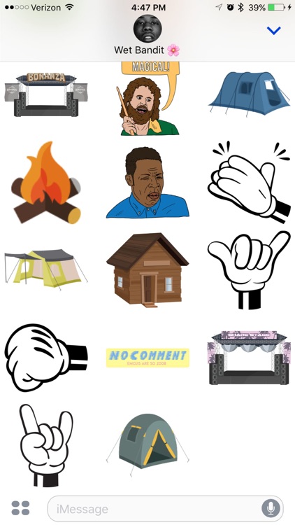 The Official Bonanza Campout Sticker App screenshot-3