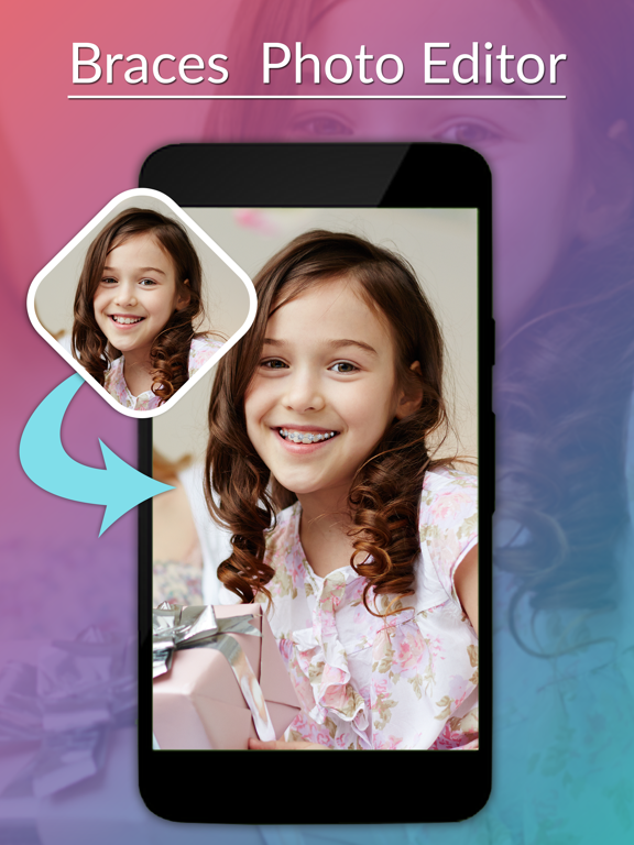 Screenshot #6 pour Braces Photo Editor -Braces Camera stickers