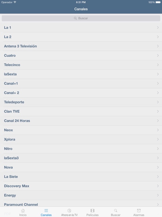 Televisión de España (versión iPad)