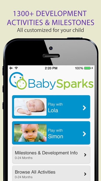 BabySparks - Development App