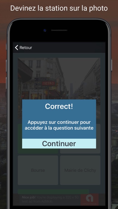 Screenshot #3 pour Métro Quiz - Paris