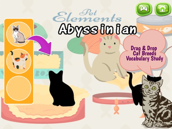 Screenshot #5 pour Chats et chatons ombre Matching Game