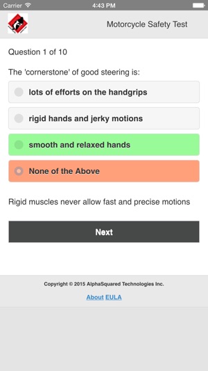 Motorcycle Safety Test(圖2)-速報App