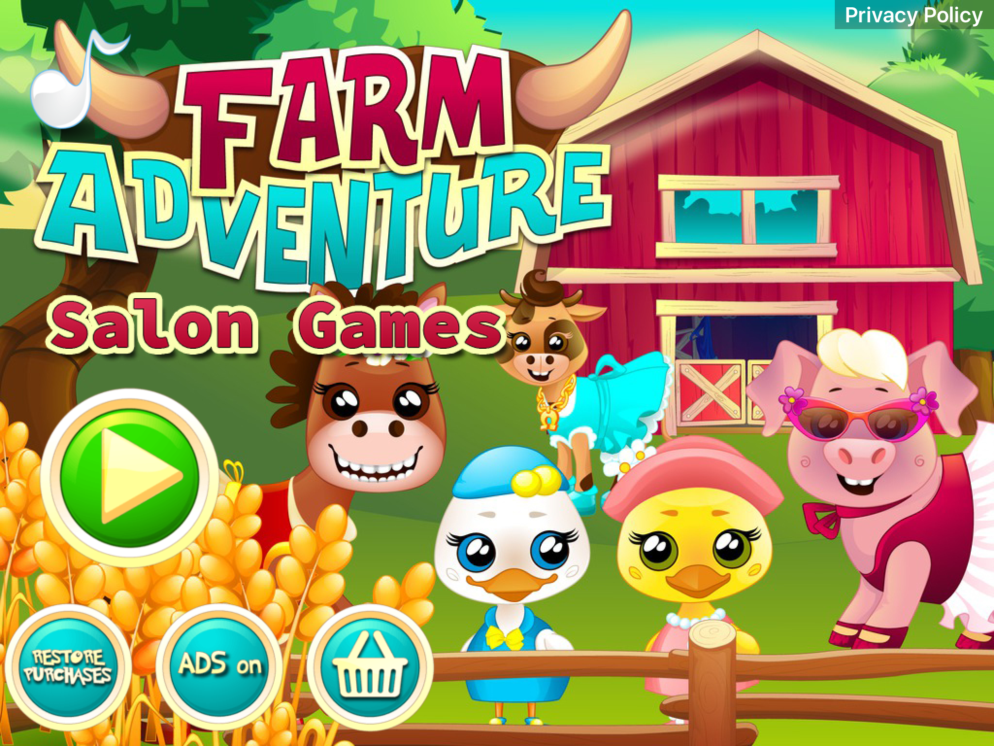 Farm Adventure - Salon Games