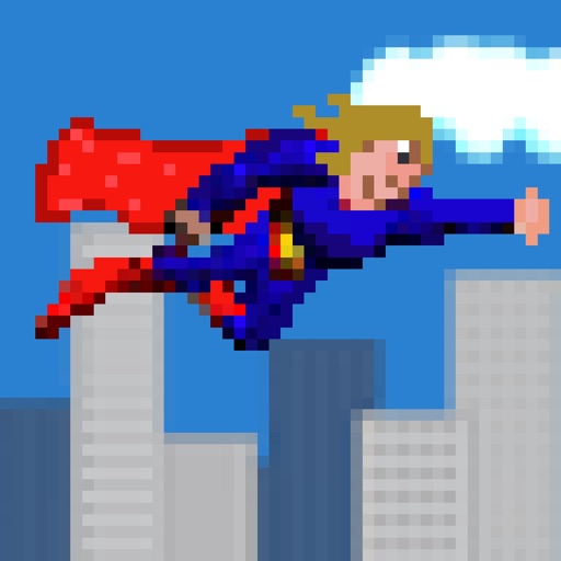 Captain Super Dude - The Amazing Flying Superhero icon