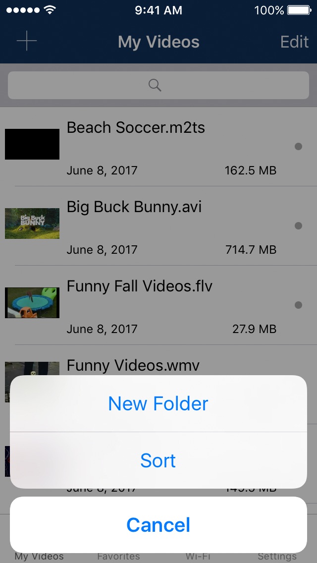 iPhone screenshot