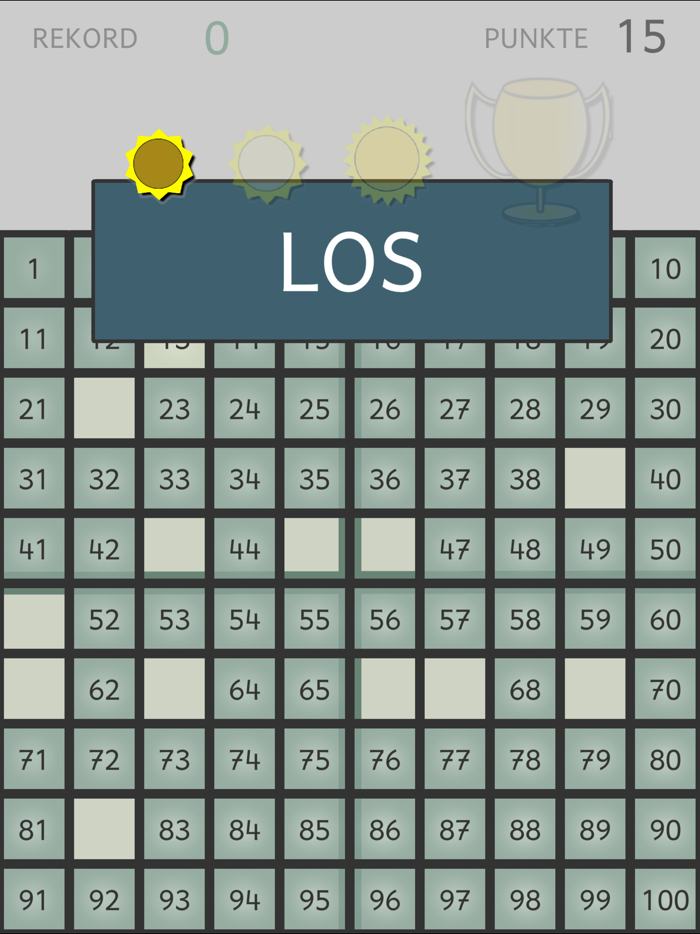 Find the number in the Hundred Frame