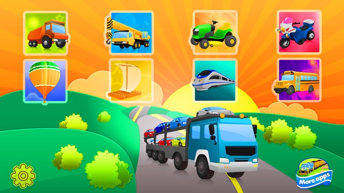 Trucks and Shadows Puzzles Games