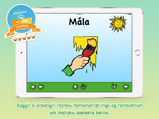 Screenshot #3 for Lærum og leikum með hljóðin - Allt efnið