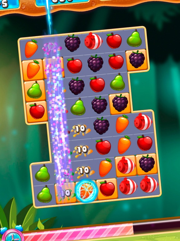 Screenshot #5 pour Forest Fruits Lite - Puzzle Match 3 Game