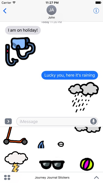Journey Journal Stickers
