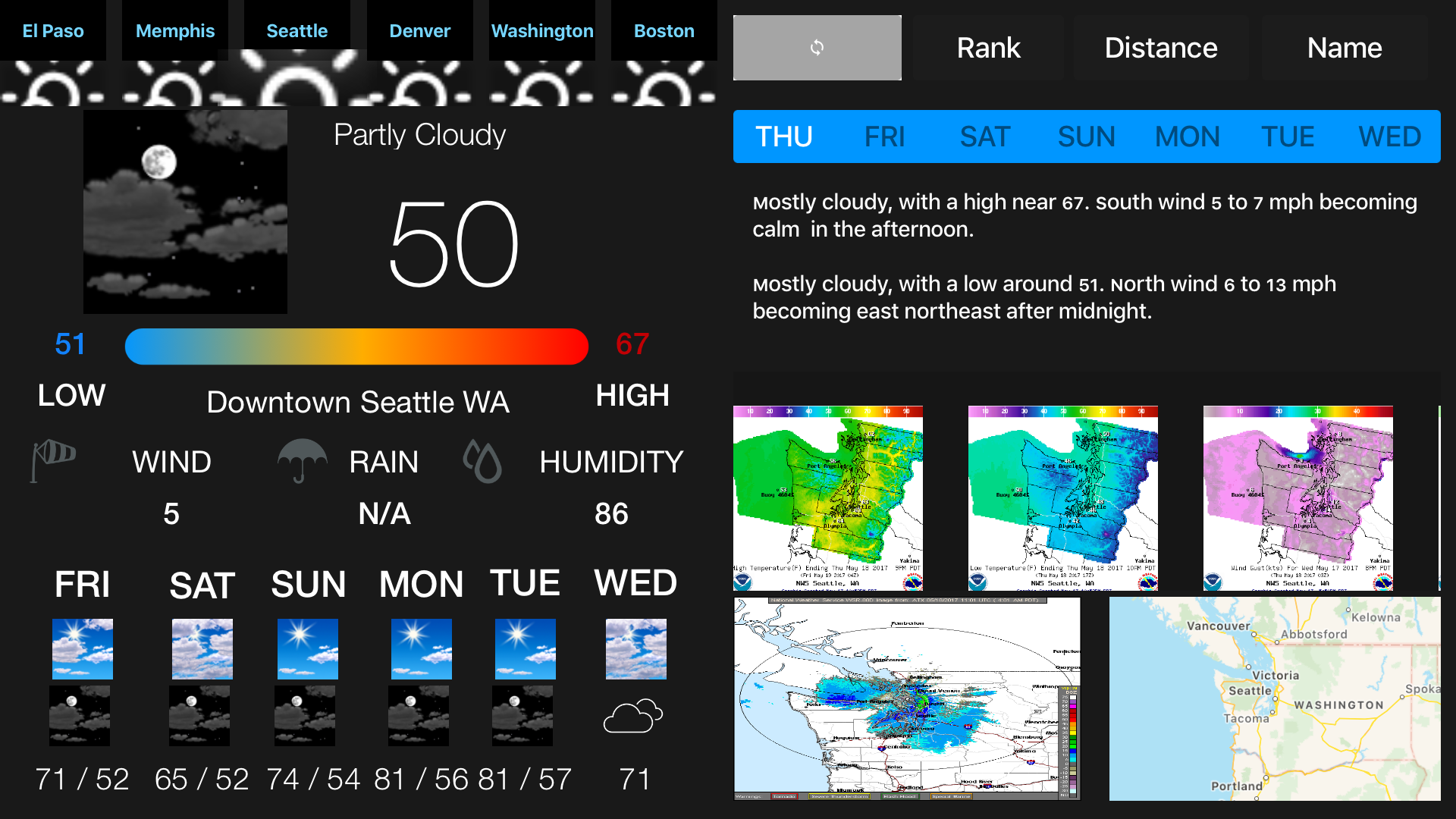 Instant NOAA Weather Forecast screenshot 13
