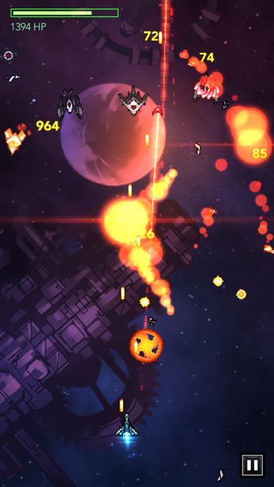 Screenshot #2 pour Gemini Strike: Space Shooter