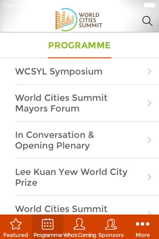 World Cities Summit screenshot 2