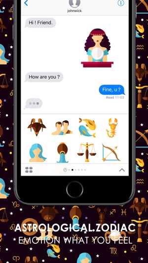 Astrological Zodiac Stickers By ChatStick(圖2)-速報App