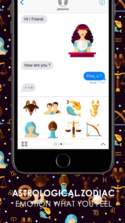 Astrological Zodiac Stickers By ChatStick