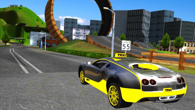 City Taxi Car Driver Sim-ulator screenshot-3